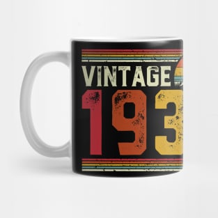 Vintage 1933 Birthday Gift Retro Style Mug
